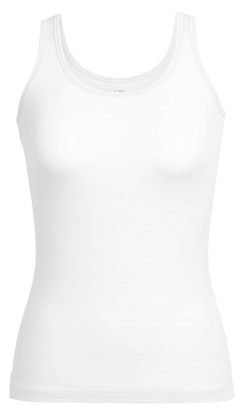 Icebreaker SIREN CAMI - Undershirt - snow/off-white - Zalando.de