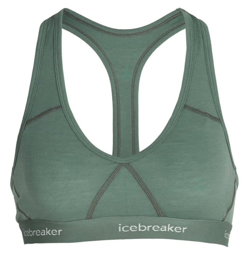 Icebreaker Sprite Racerback thermal bra brown IB1030200641 